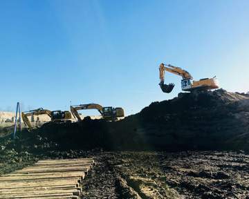 Entreprise de terrassement pour travaux publics à Parempuyre